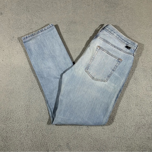 Blue Outerknown straight leg jeans 34x32 Men’s 0536 - Picture 1 of 8